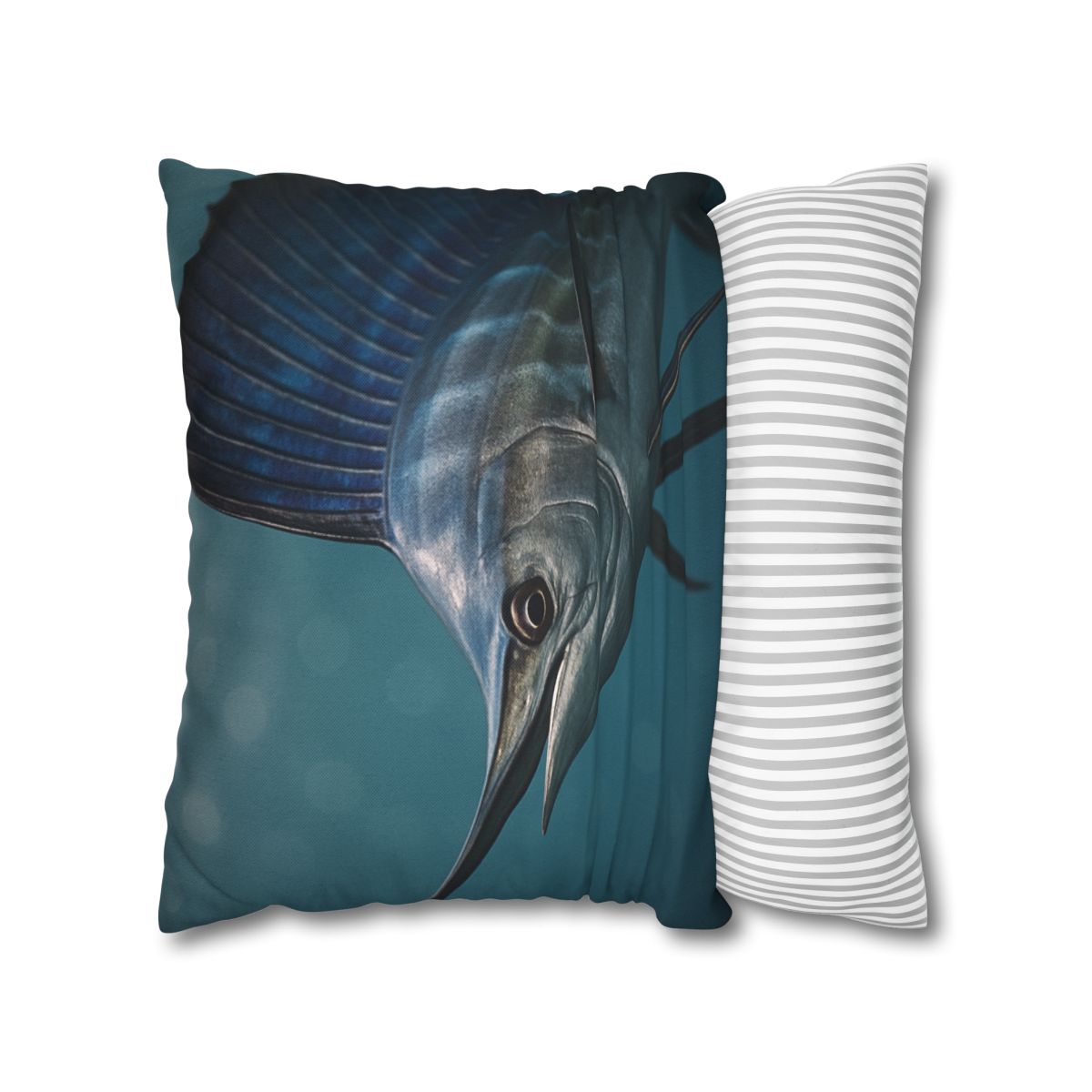 Prismatic Surge Sailfish designer print pillow cases