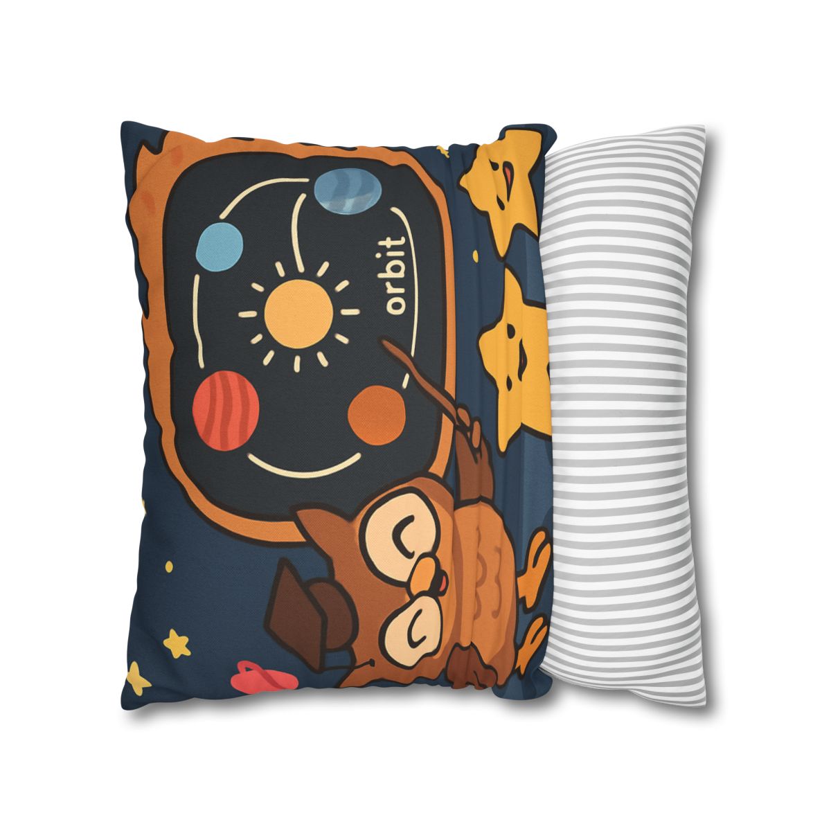 Comet Classroom Owl soft cotton pillow cases