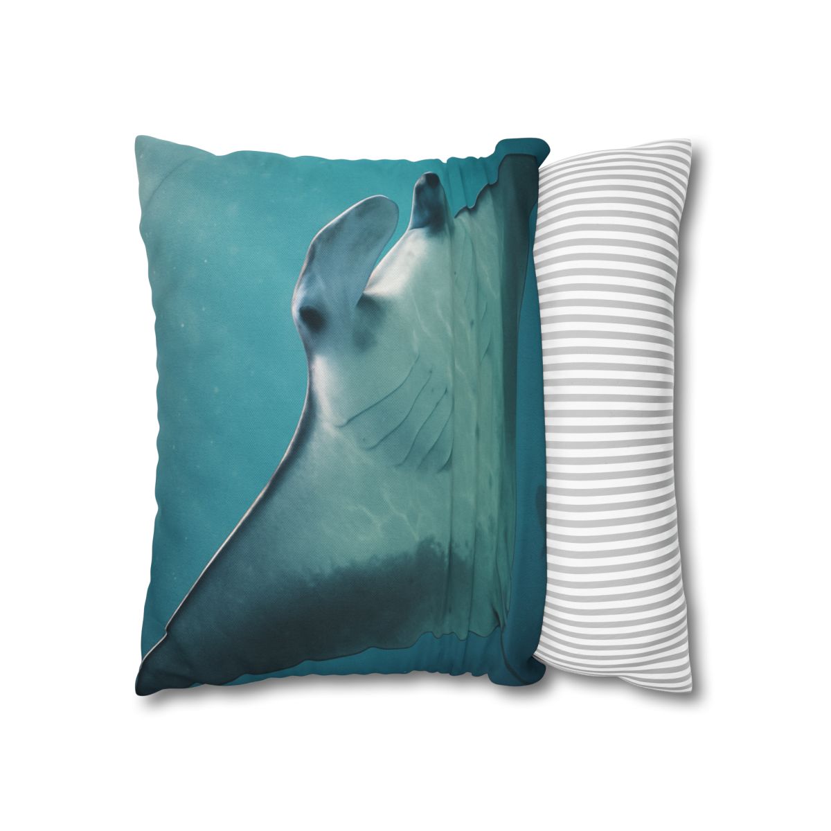 Silent Glide Manta Ray comfortable bedding pillow covers