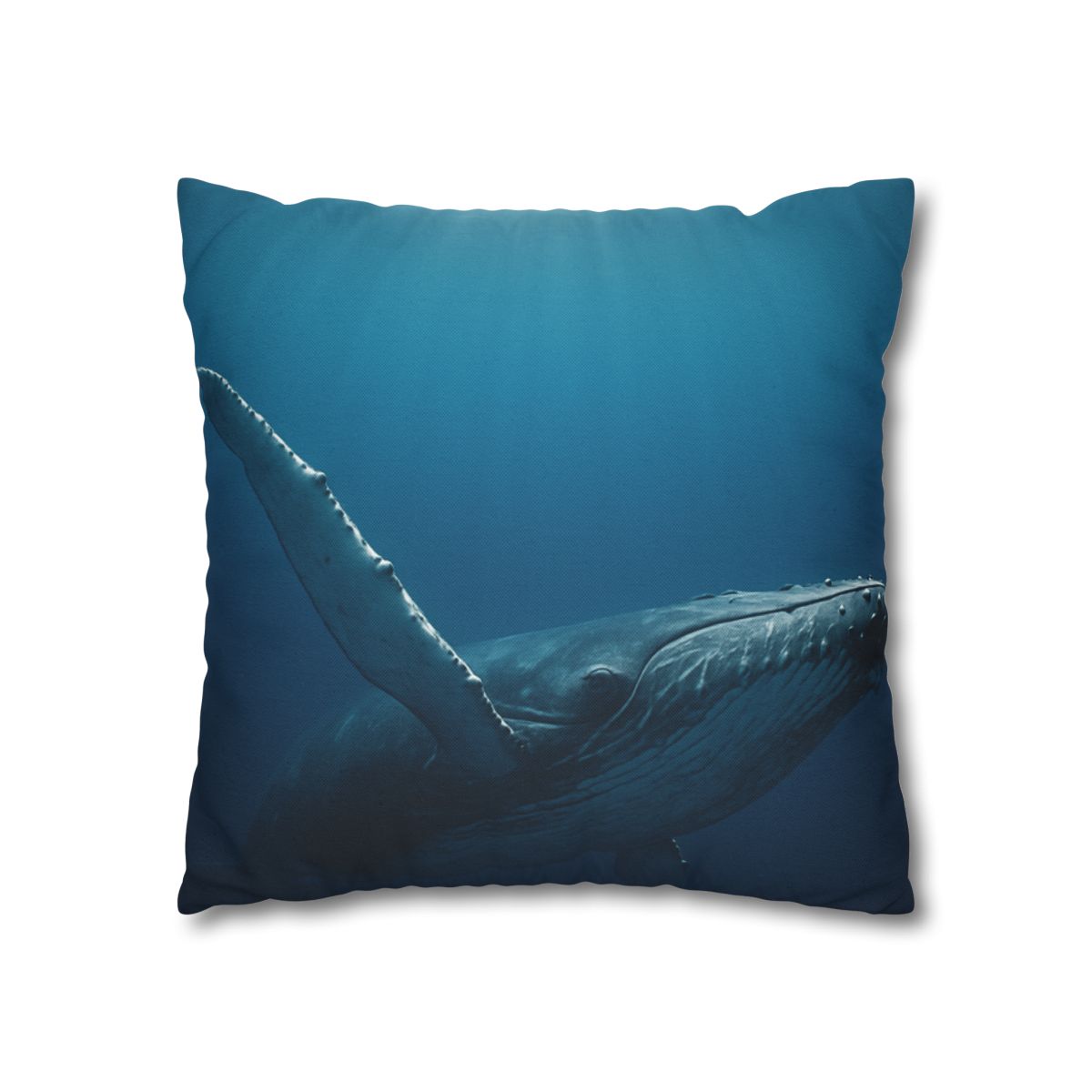 Nebula Dive Humpback Whale soft cotton pillow cases