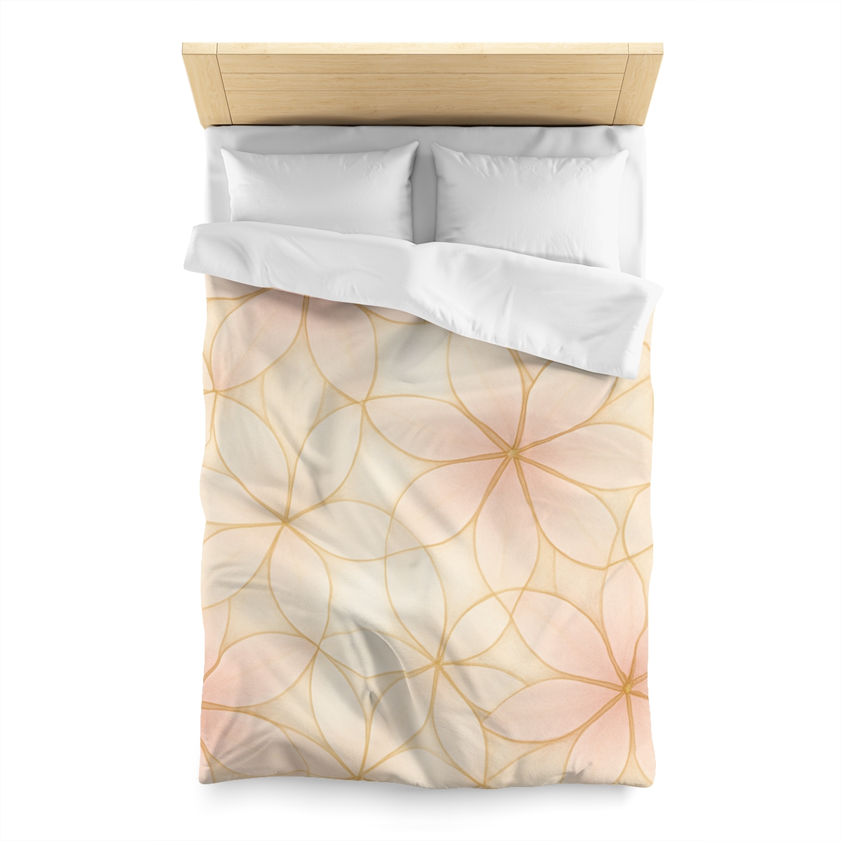 Petal Prism Lattice soft comforter duvets