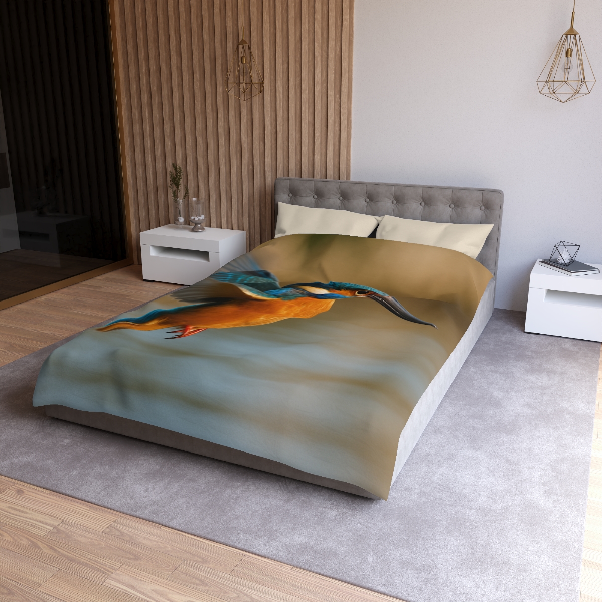 Sky Arrow Kingfisher duvets for gifts