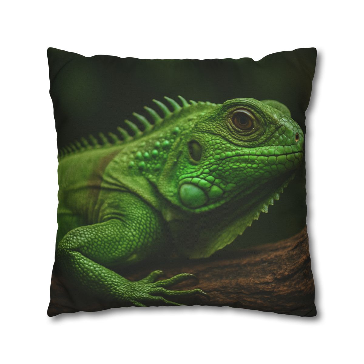 Green Iguana Sun Stillness unique gift pillow cases