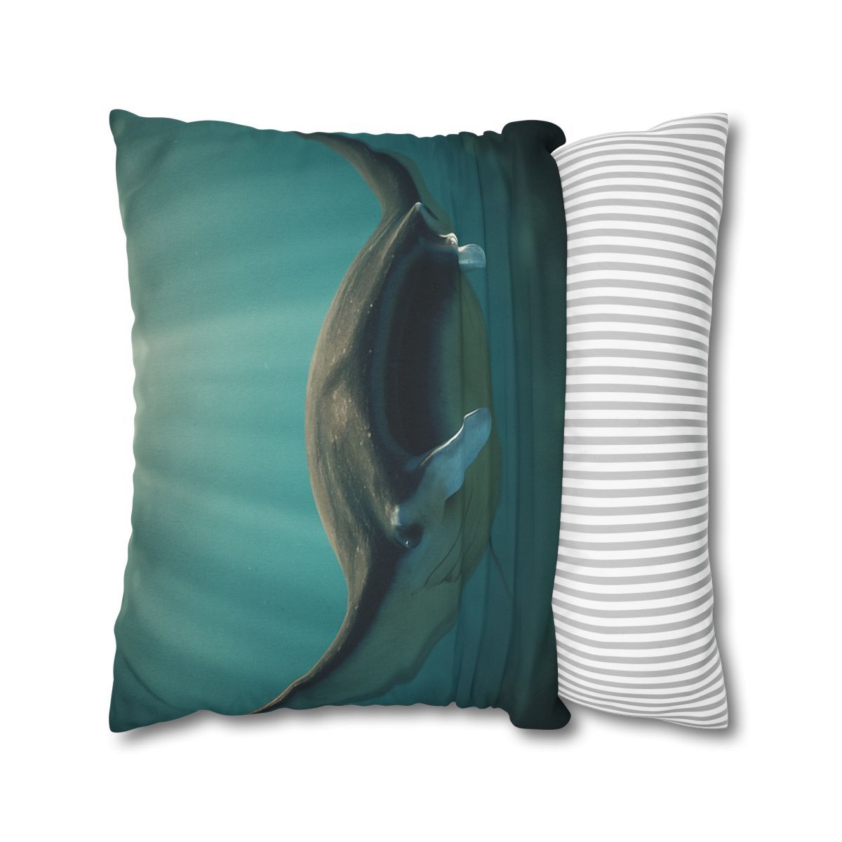 Starlit Drift Giant Manta Ray personalized pillow covers