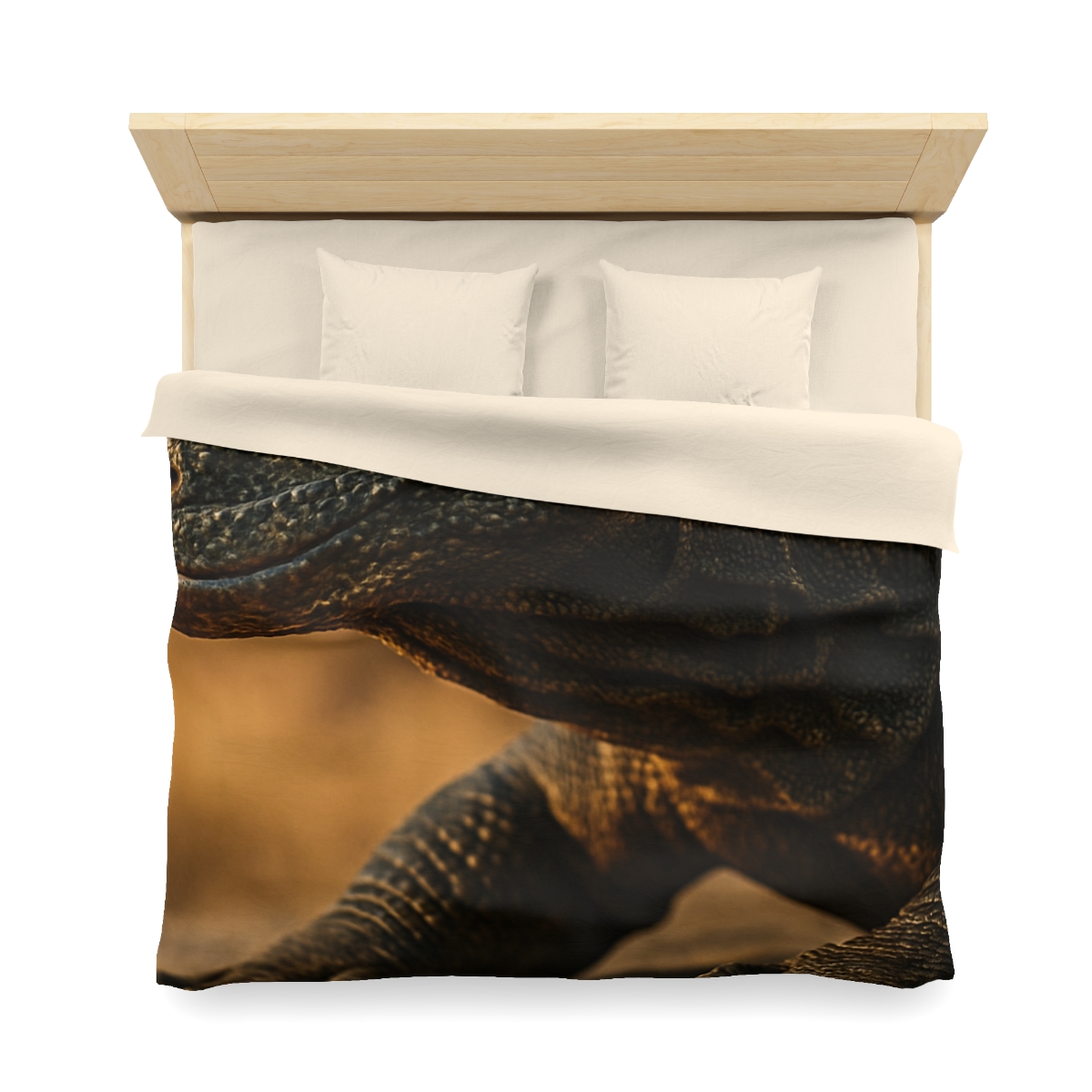 Molten Scale Komodo Dragon personalized bedding duvets