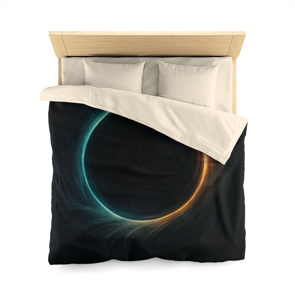 Prismatic Event Horizon Bloom personalized bedding duvets