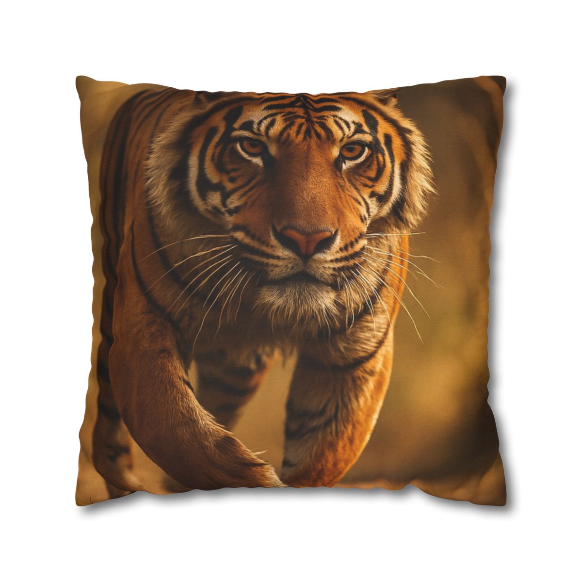 Crimson Stride Tiger custom pillow cases