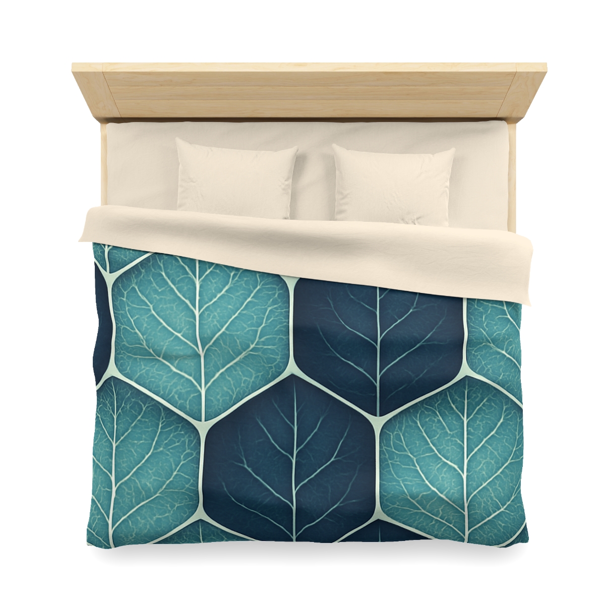 Leaf Lattice Radiance unique patterned duvets