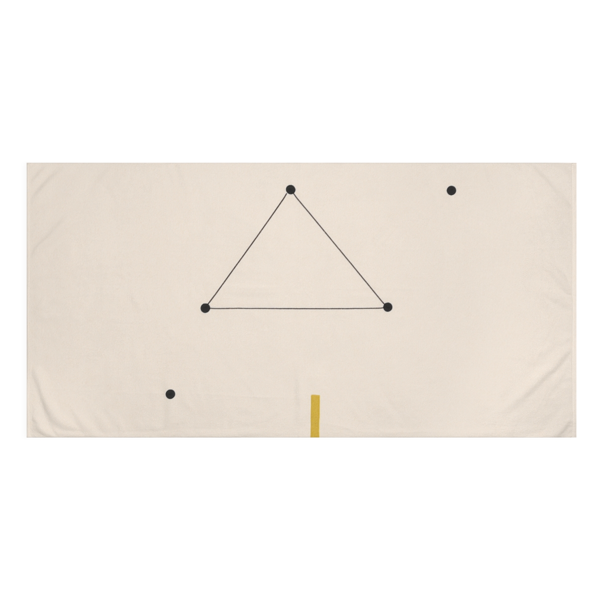 Minimal Constellation Line Cluster decorative home towels