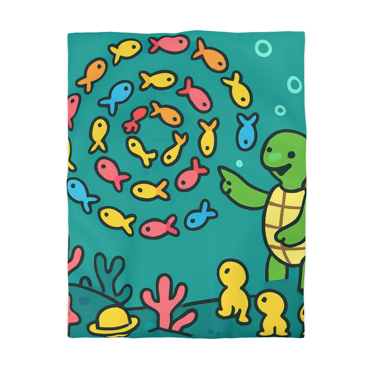 Galaxy Reef School Of Fish duvets for gifts