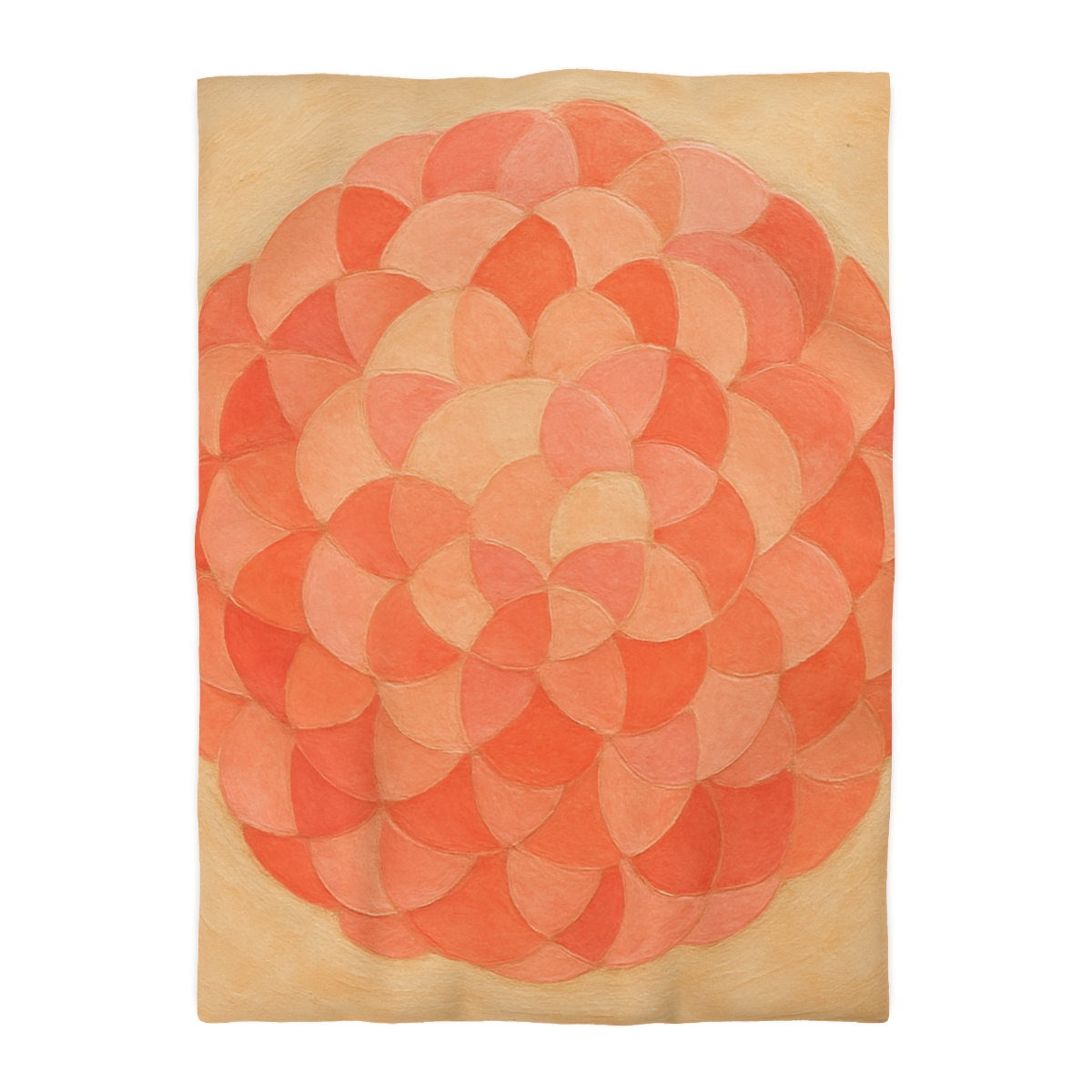 Petal Mosaic Halo personalized bedding duvets