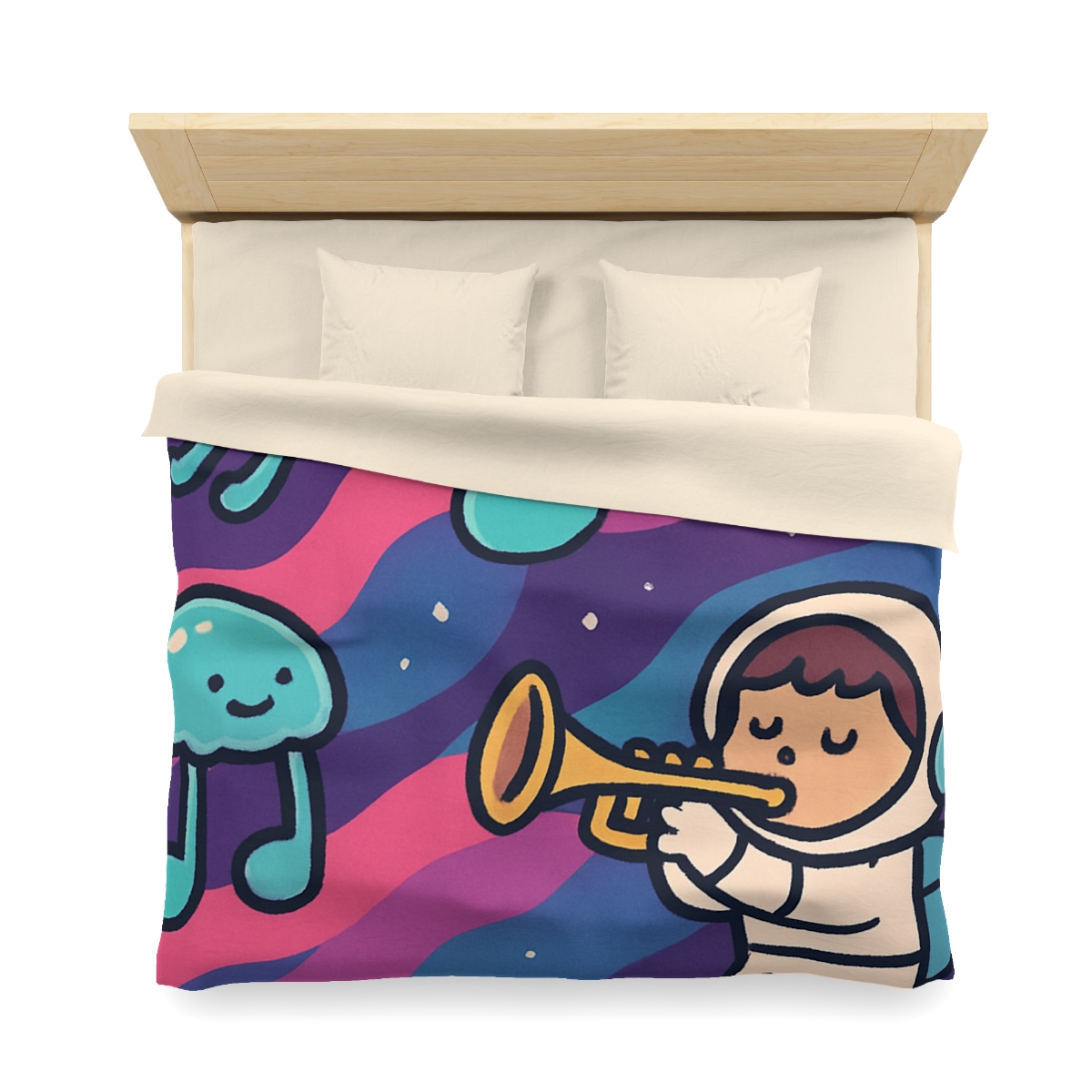Nebula Jellyfish Orchestra duvets for gifts