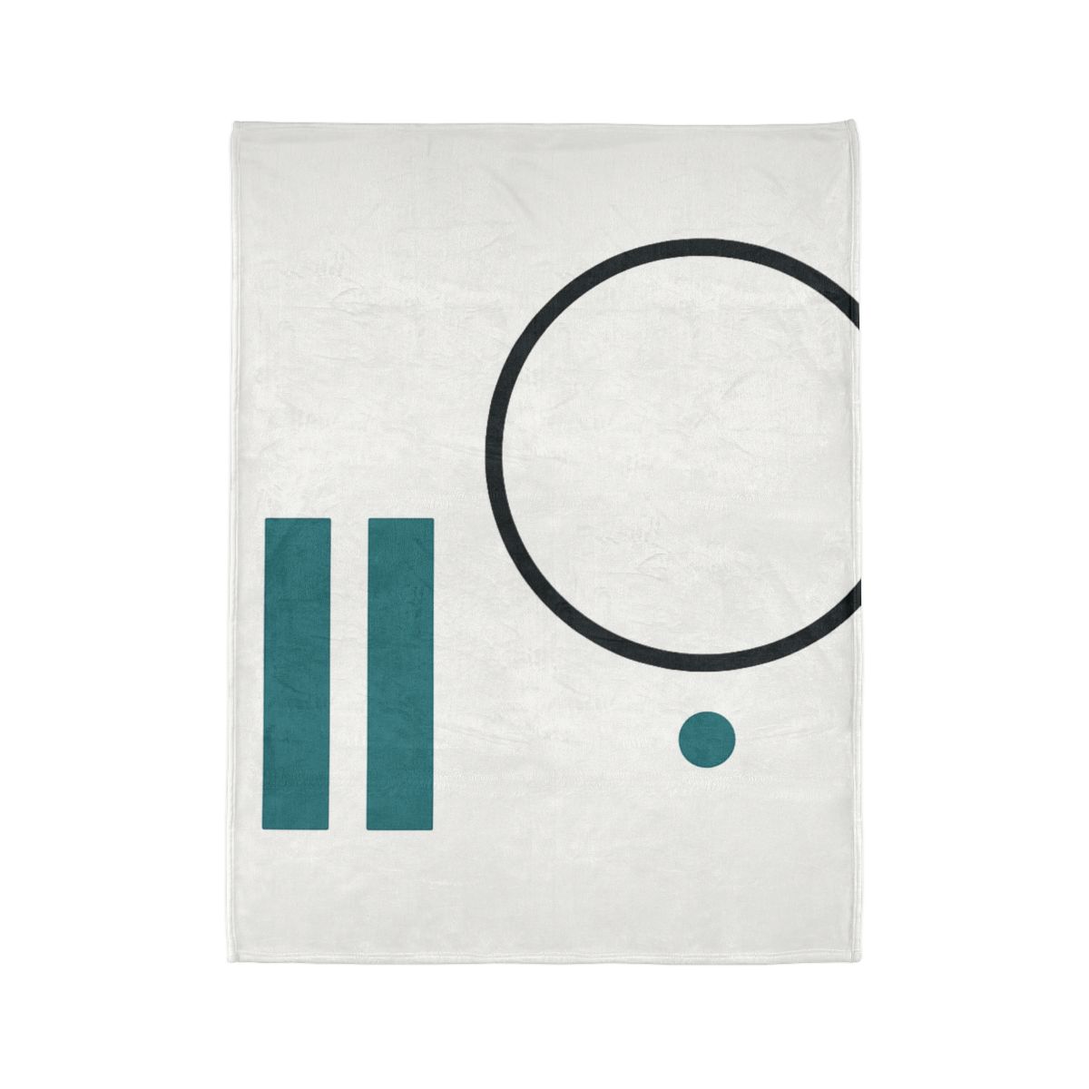 Orbiting Bars And Hollow Circle personalized cozy blankets