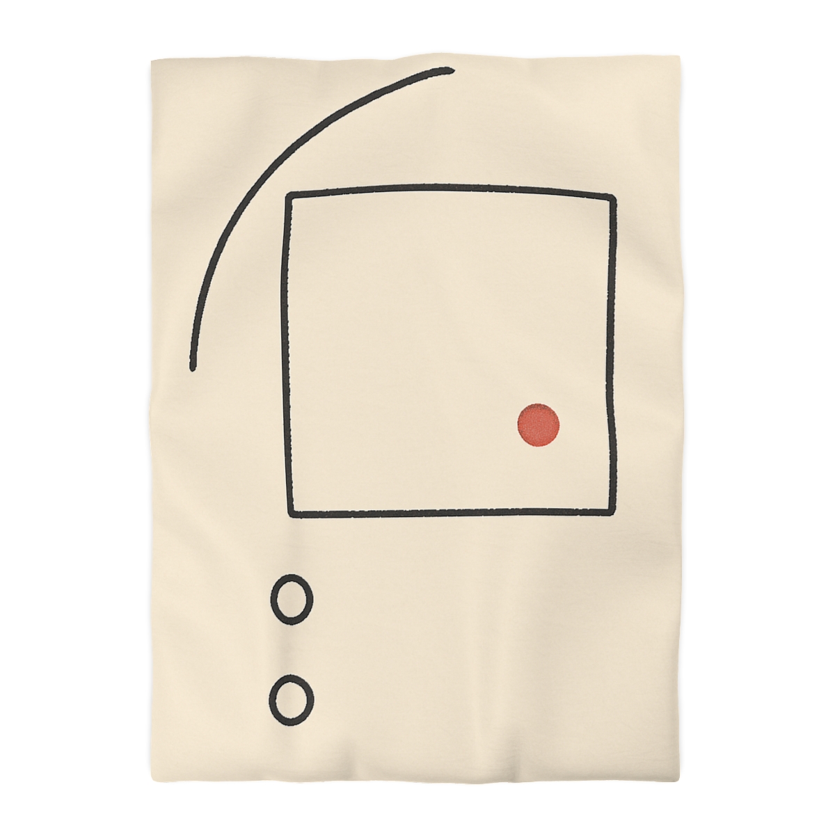 Quiet Orbit With Split Frame stylish duvet covers