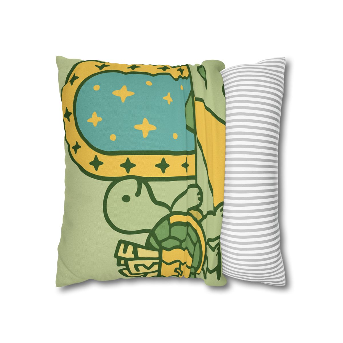 Time-Traveling Tortoise stylish decorative pillowcases