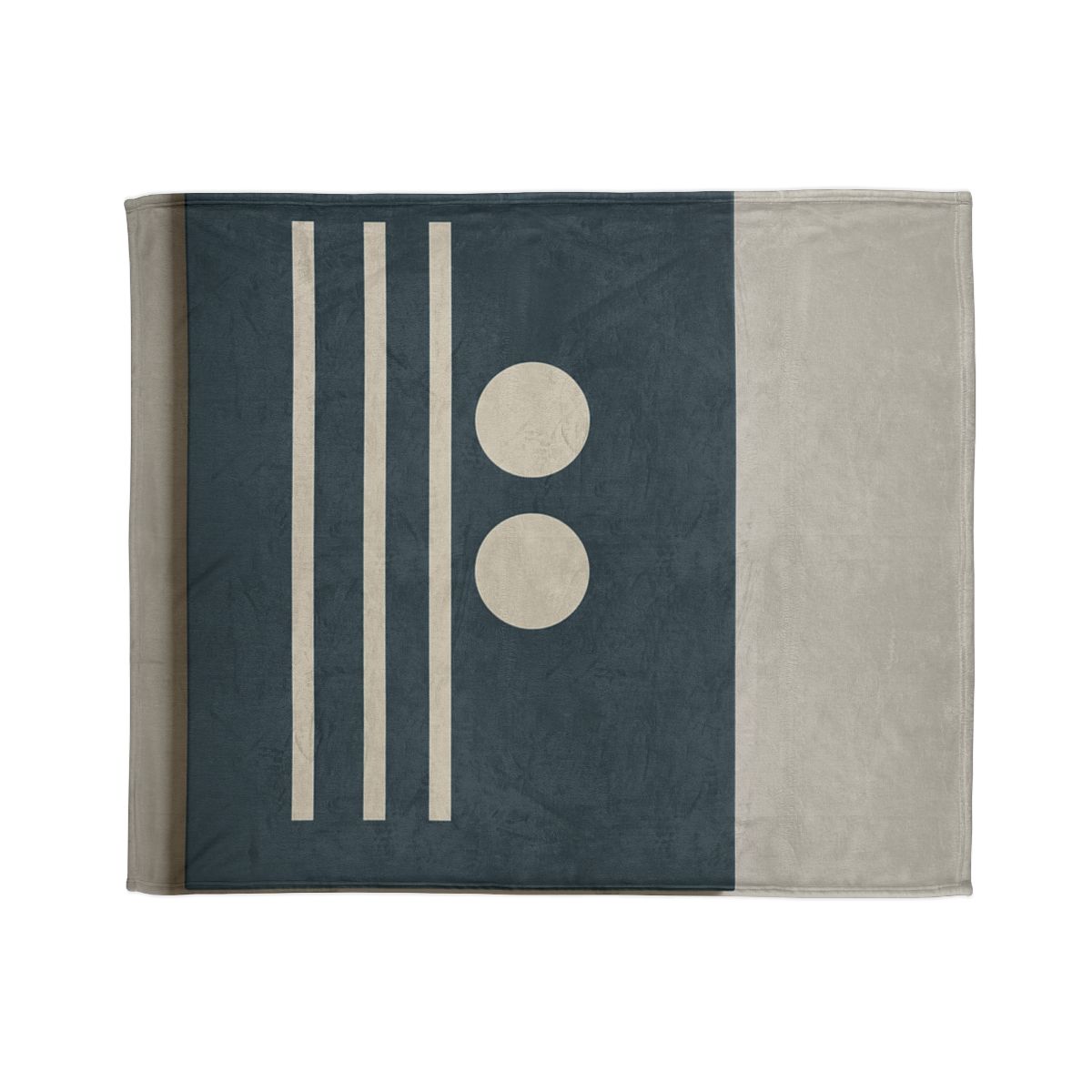 Negative Space Lattice stylish throw blankets
