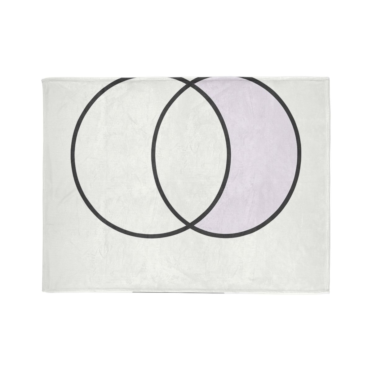 Quiet Eclipse Pairing personalized cozy blankets