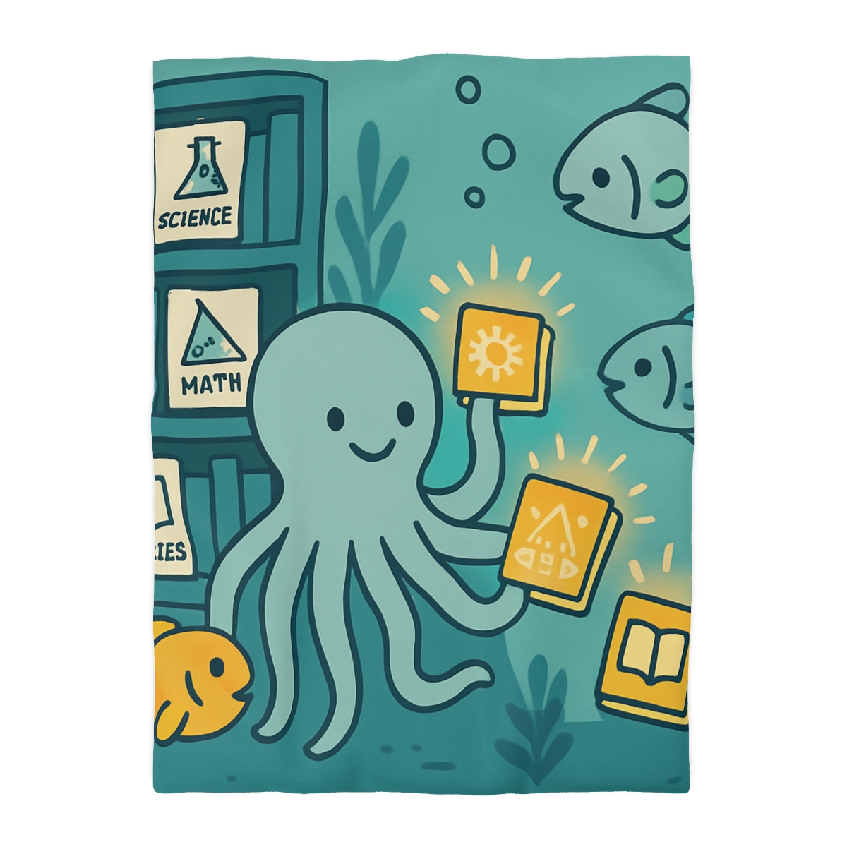 Underwater Library Of Light warm winter duvets