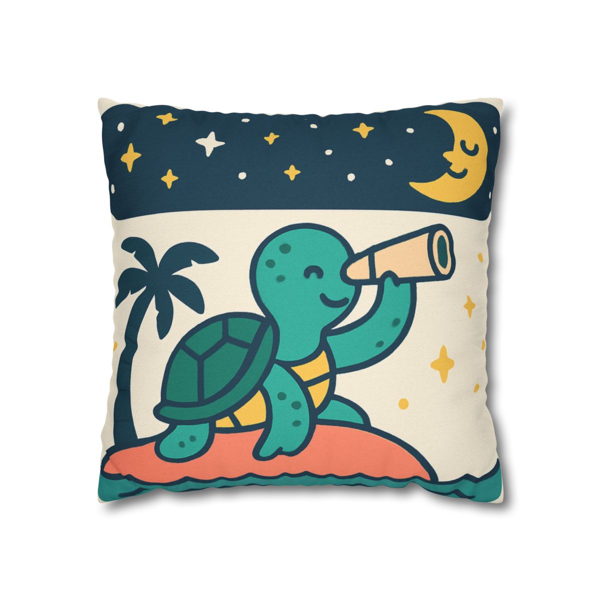 Stargazer Sea Turtle Adventure comfortable bedding pillow covers