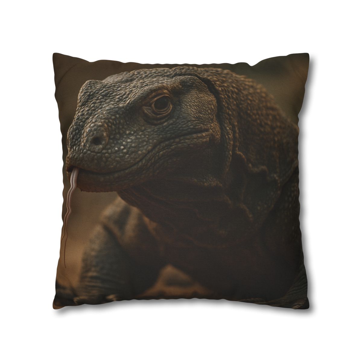 Ancient Sentinel Komodo Dragon stylish decorative pillowcases