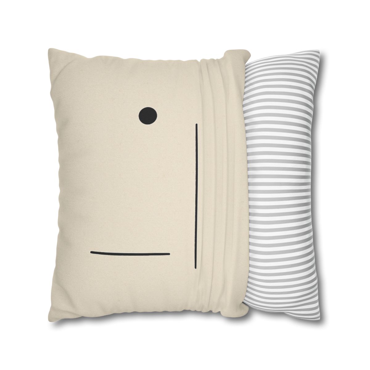 Triad Line And Dot Alignment trendy patterned pillow cases