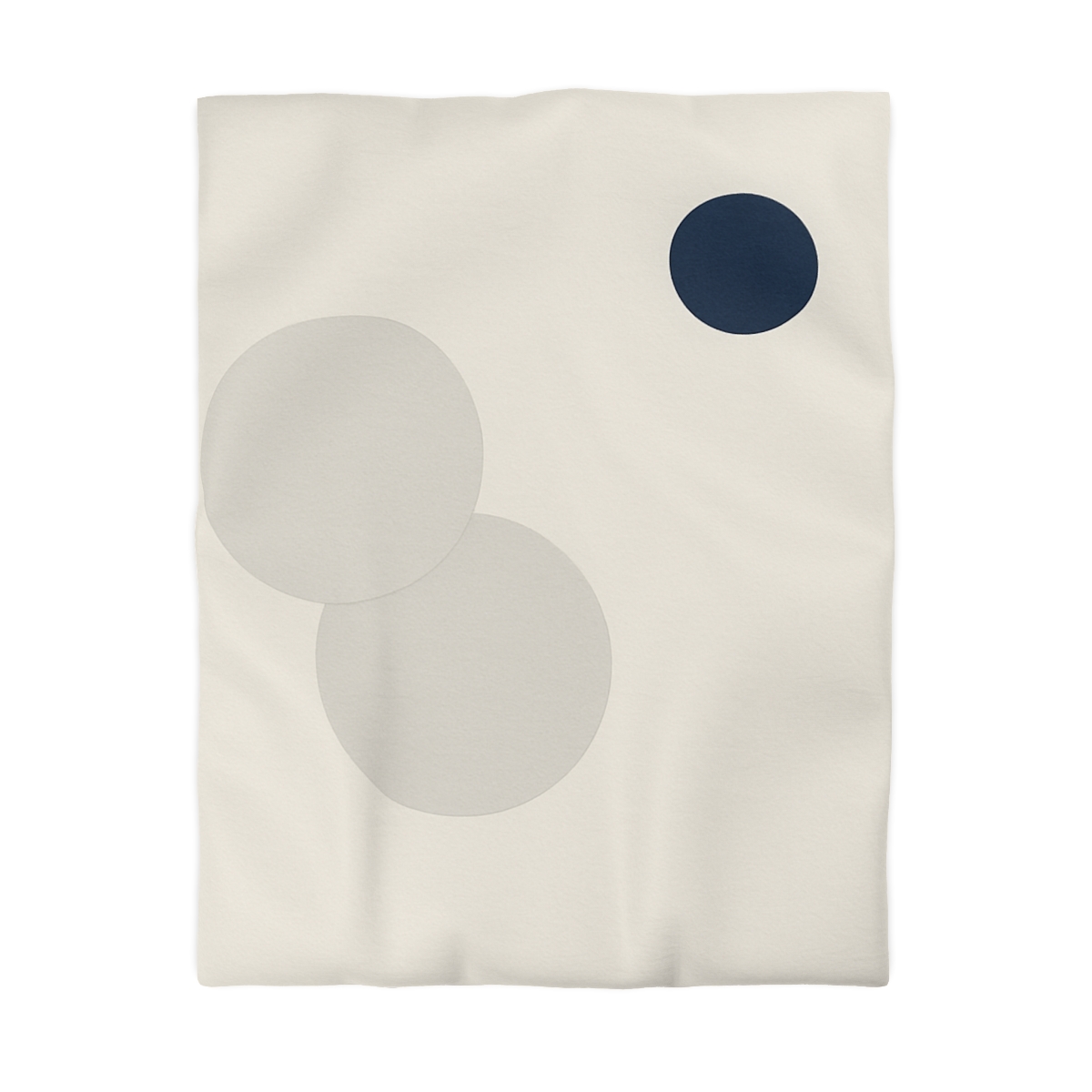 Quiet Orbit Of Three Circles designer printed duvets