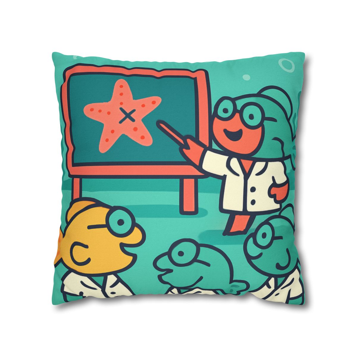 Coral School Of Scientists custom pillow cases