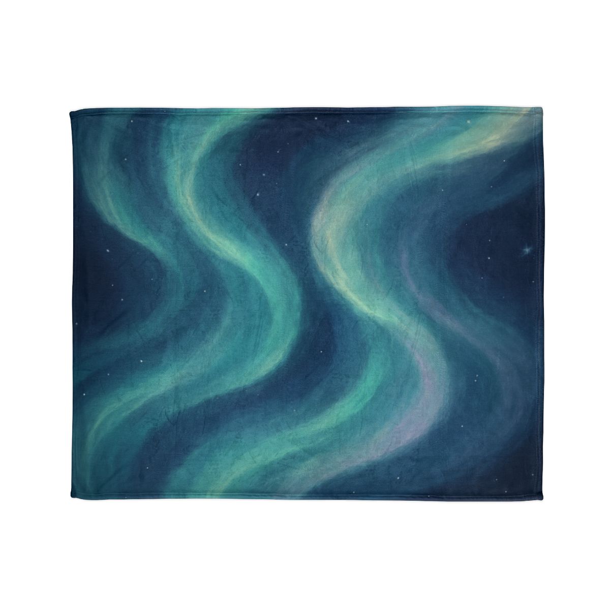 Auroral Drift Nebula decorative home blankets