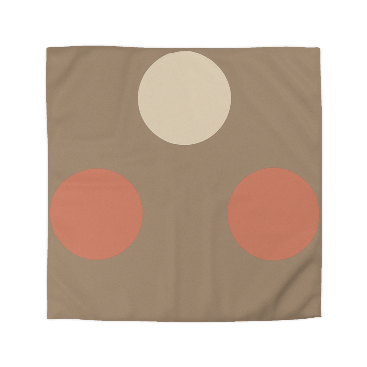 Triad Of Quiet Circles unique patterned duvets