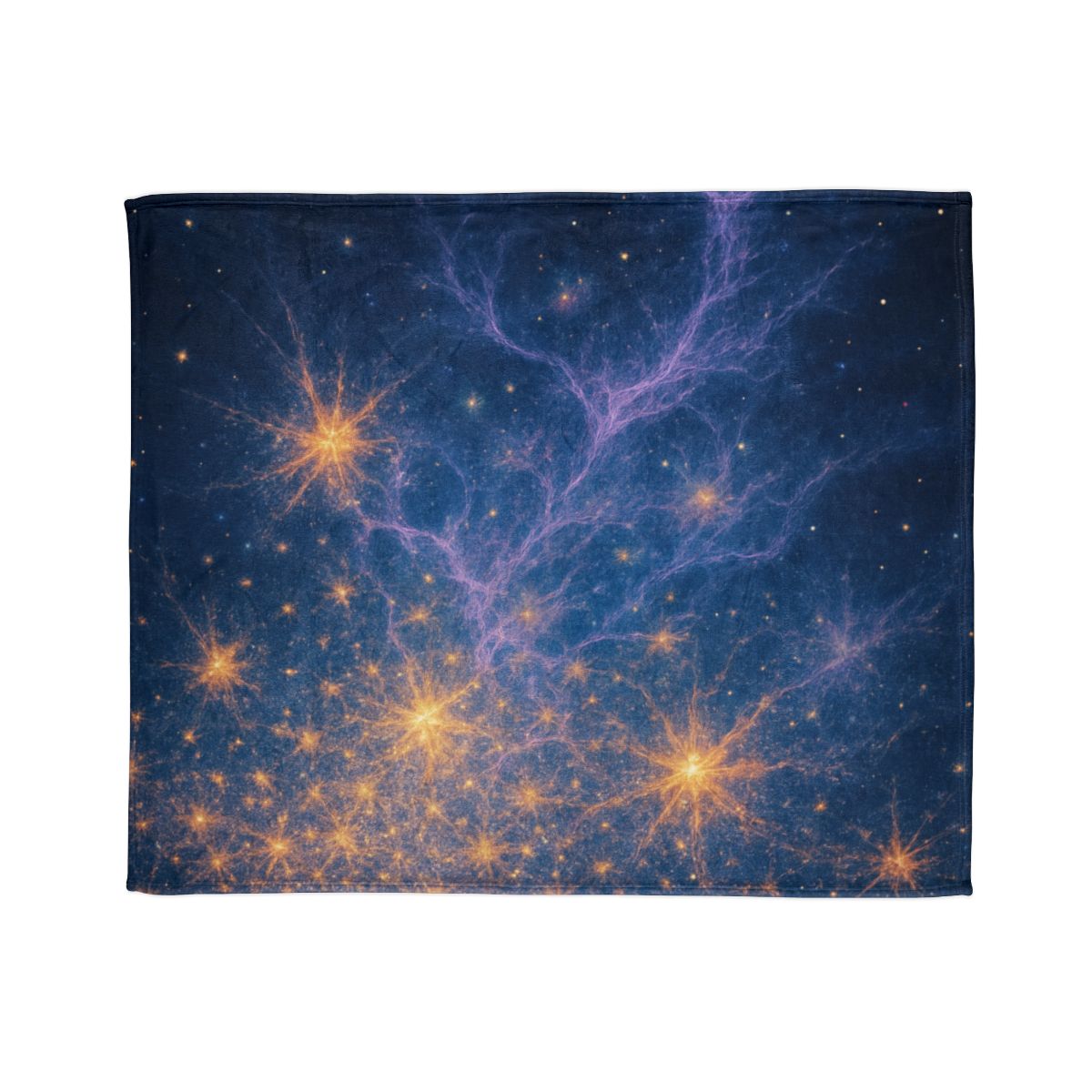 Starburst Lace Field warm winter blankets