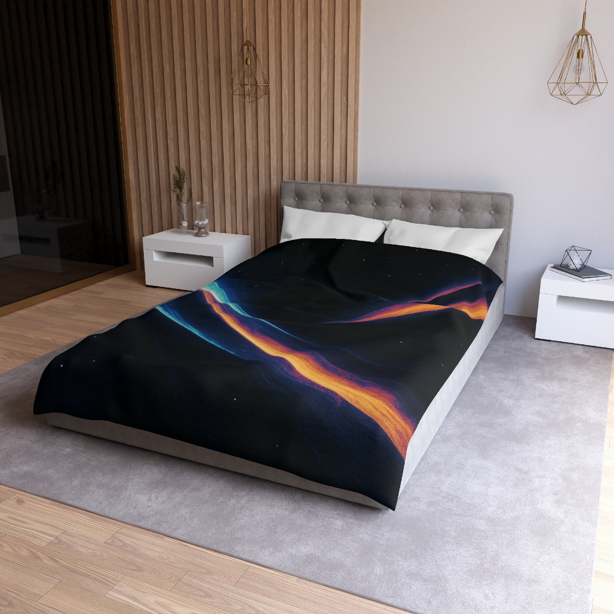 Prismatic Horizon Shear soft comforter duvets