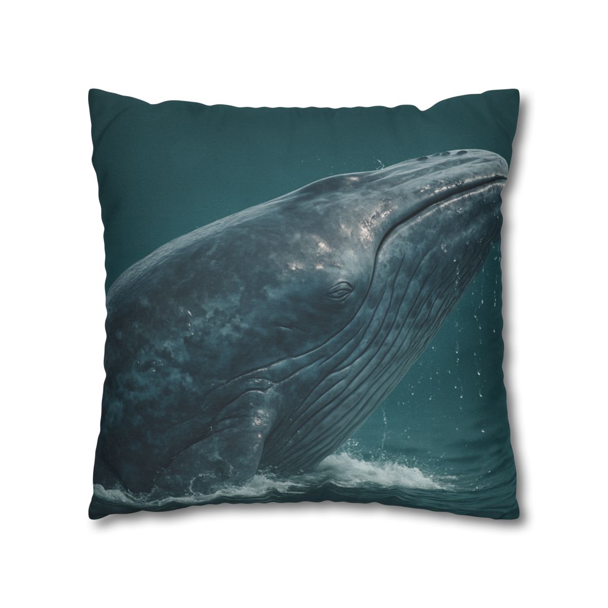 Ocean Song Blue Whale comfortable bedding pillow covers
