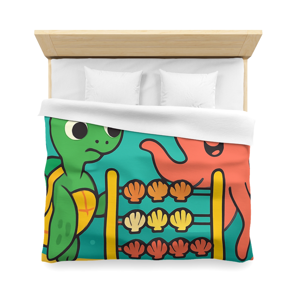 Coral Reef Codebreakers designer printed duvets