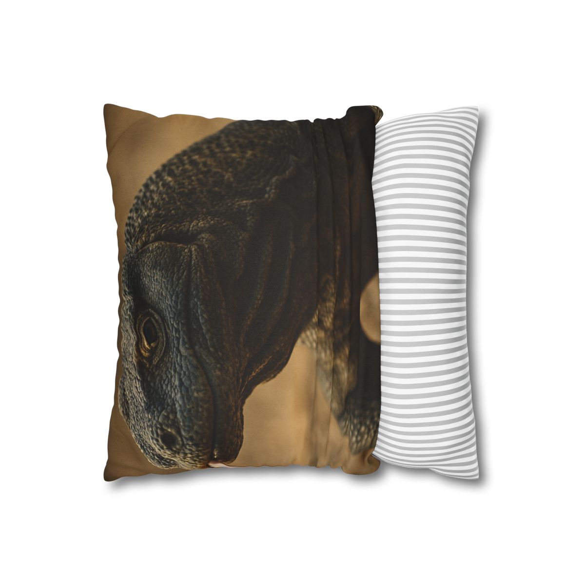 Ancient Sentinel Komodo Dragon soft cotton pillow cases