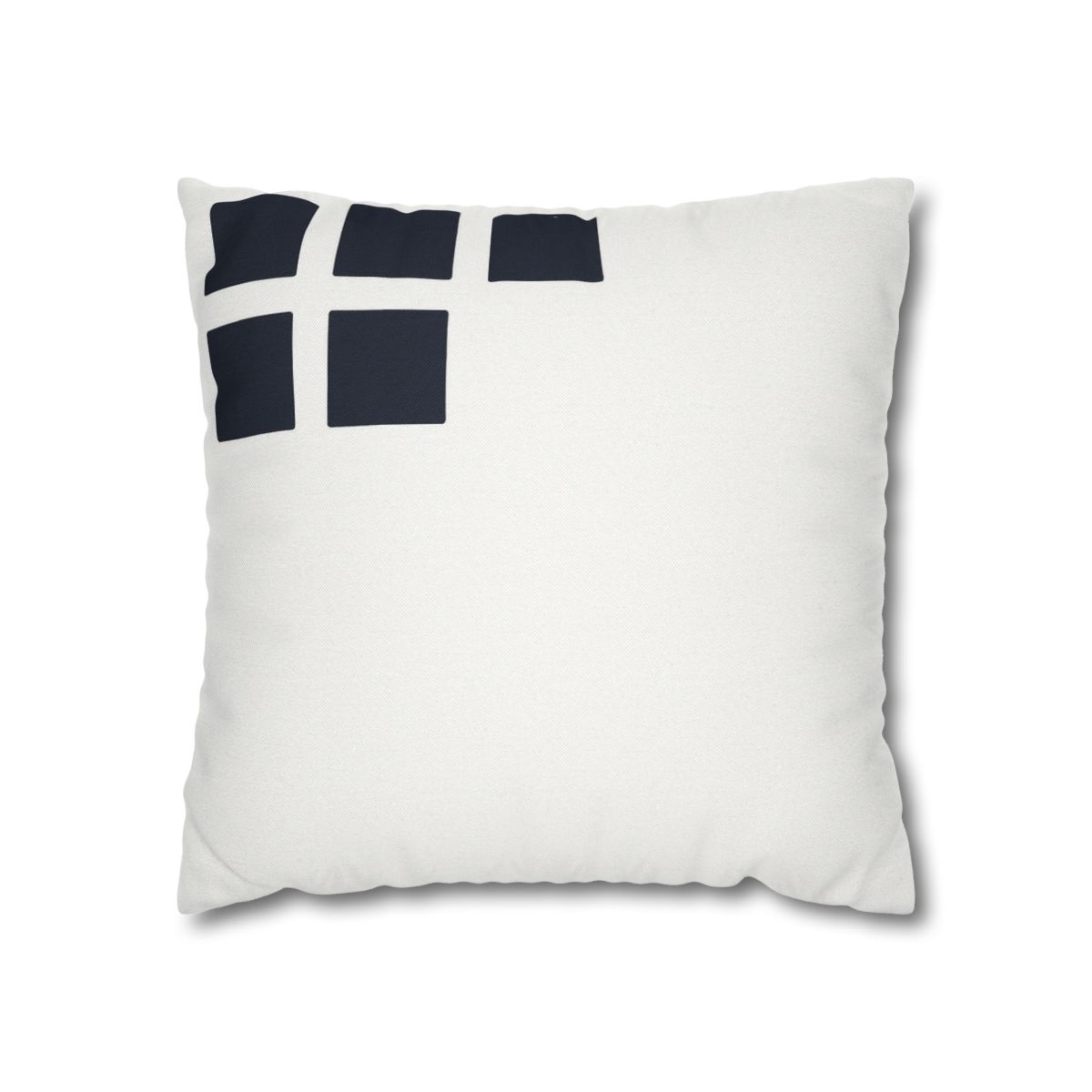 Corner Grid With Missing Star trendy patterned pillow cases