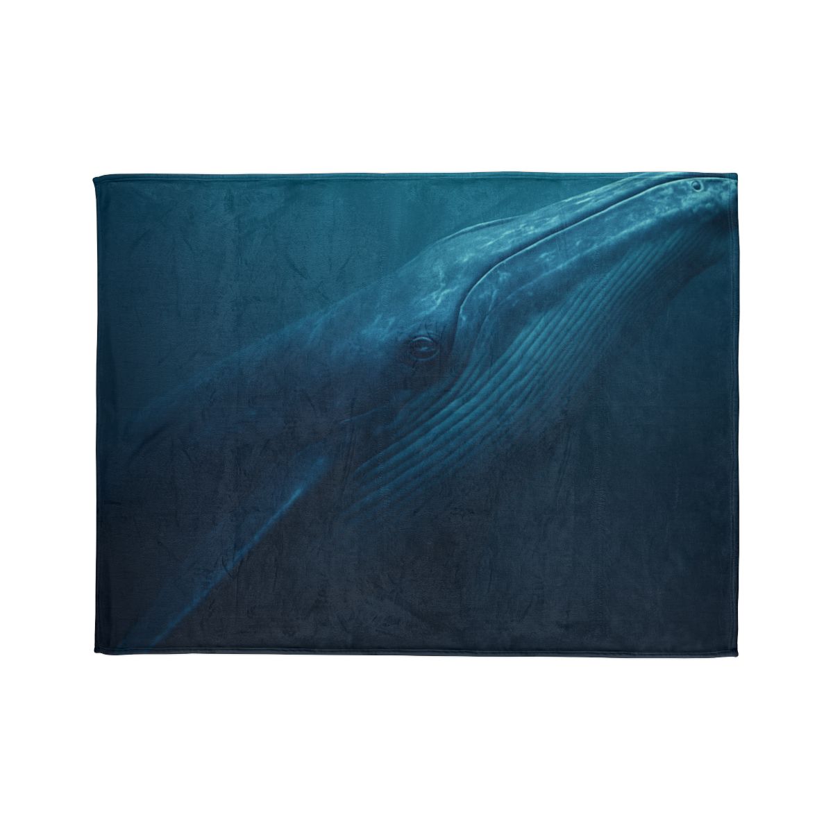 Ocean Giant Blue Whale designer printed blankets
