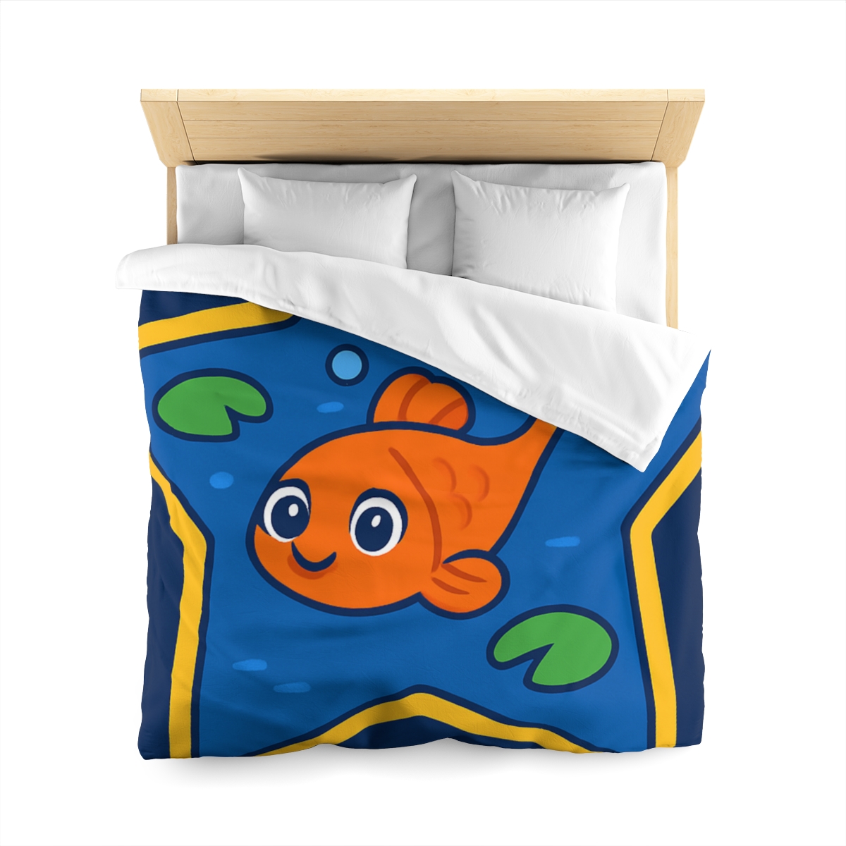 Comet Koi And The Star Pond warm winter duvets