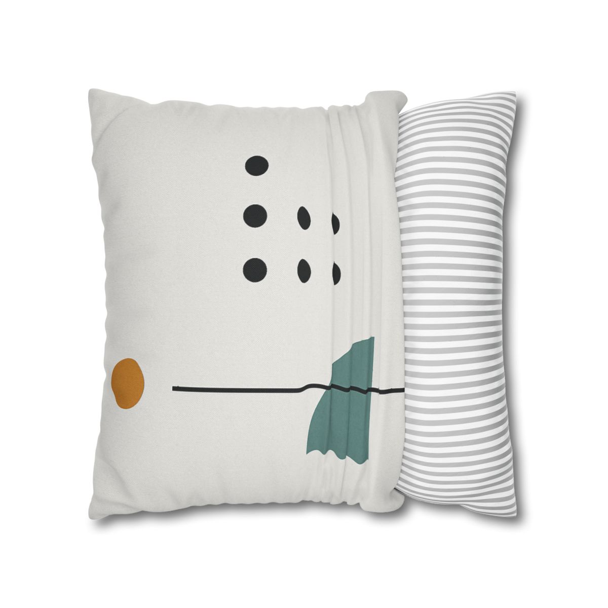 Sparse Meridian With Broken Grid trendy patterned pillow cases