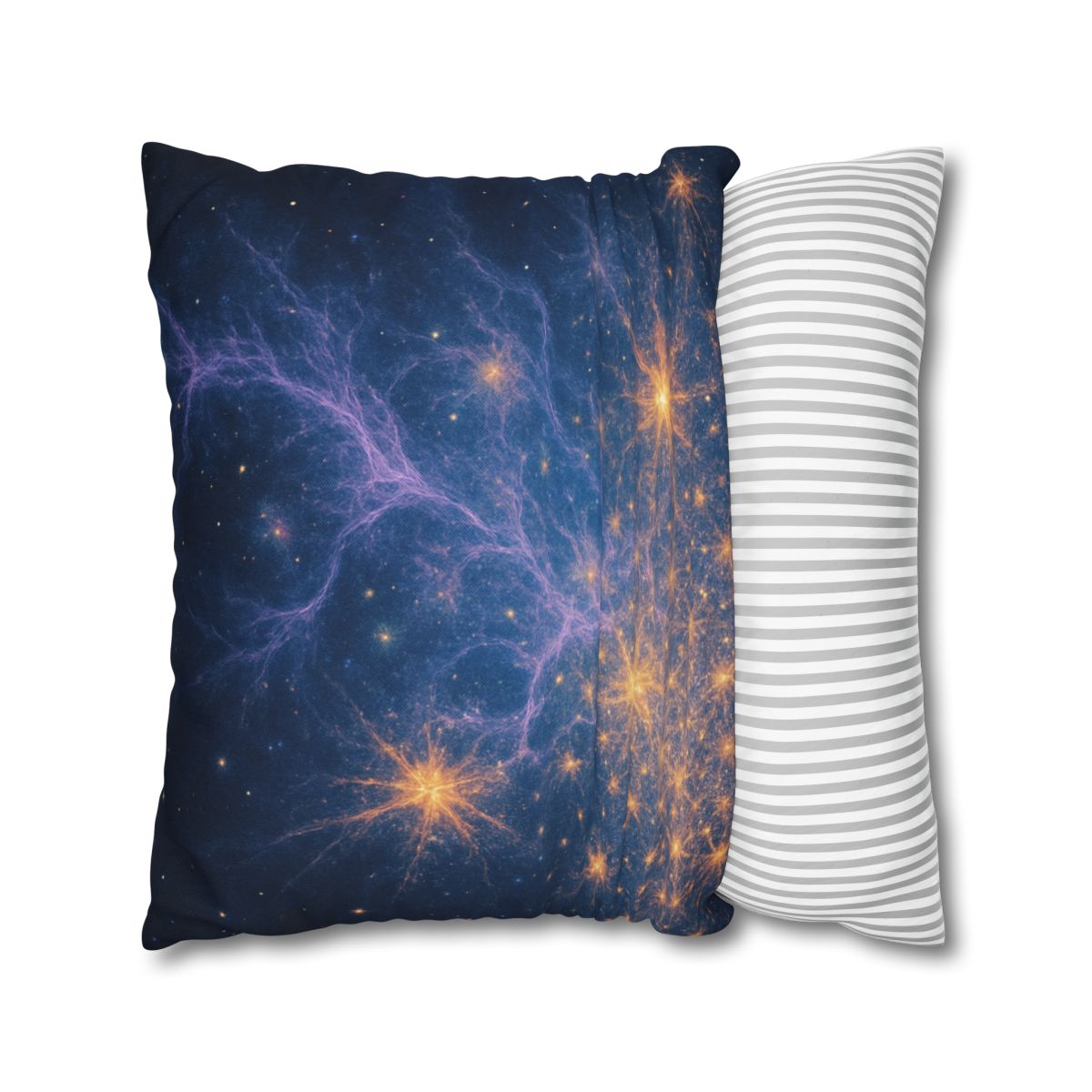 Starburst Lace Field designer print pillow cases