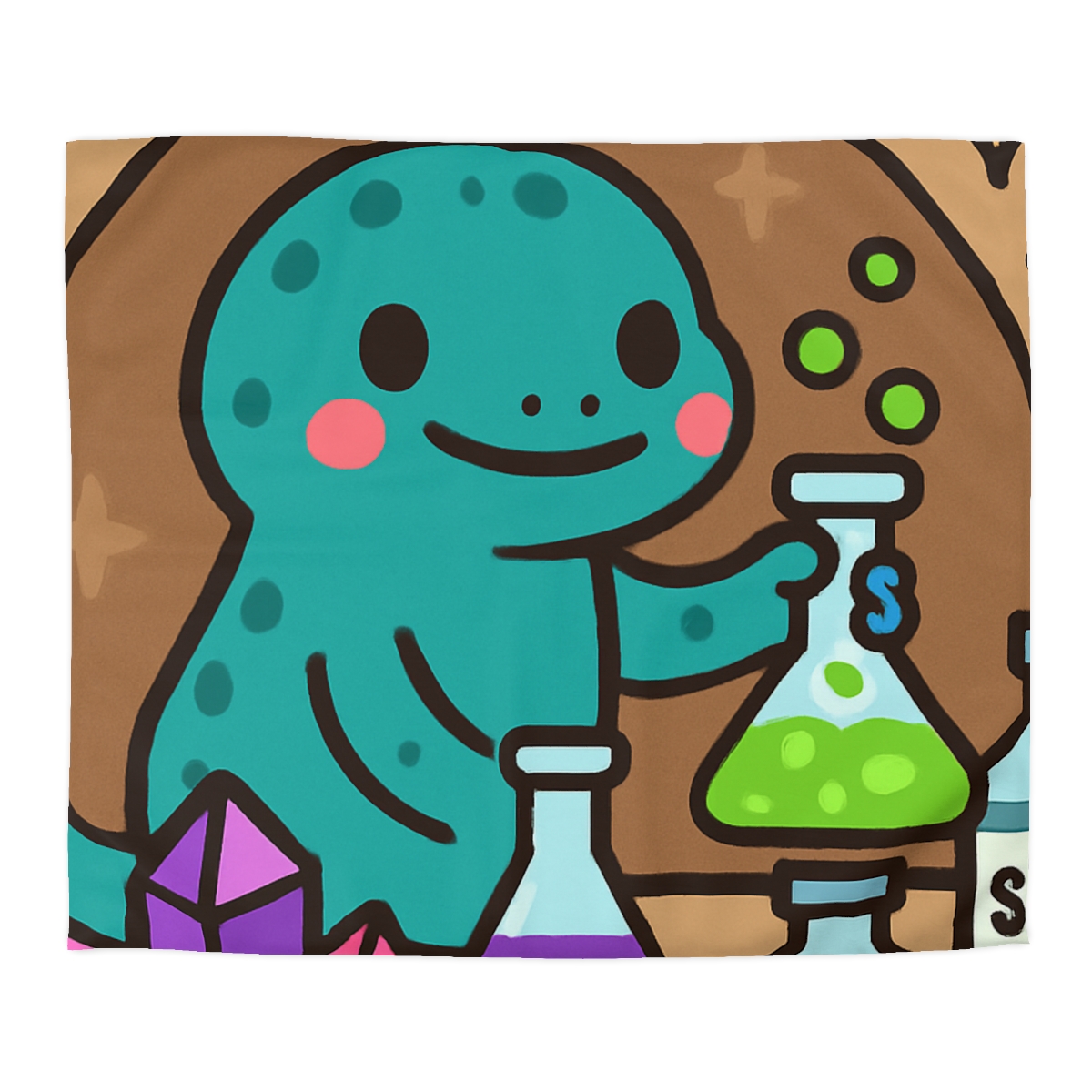 Crystal Cave Salamander Science Lab duvets for gifts