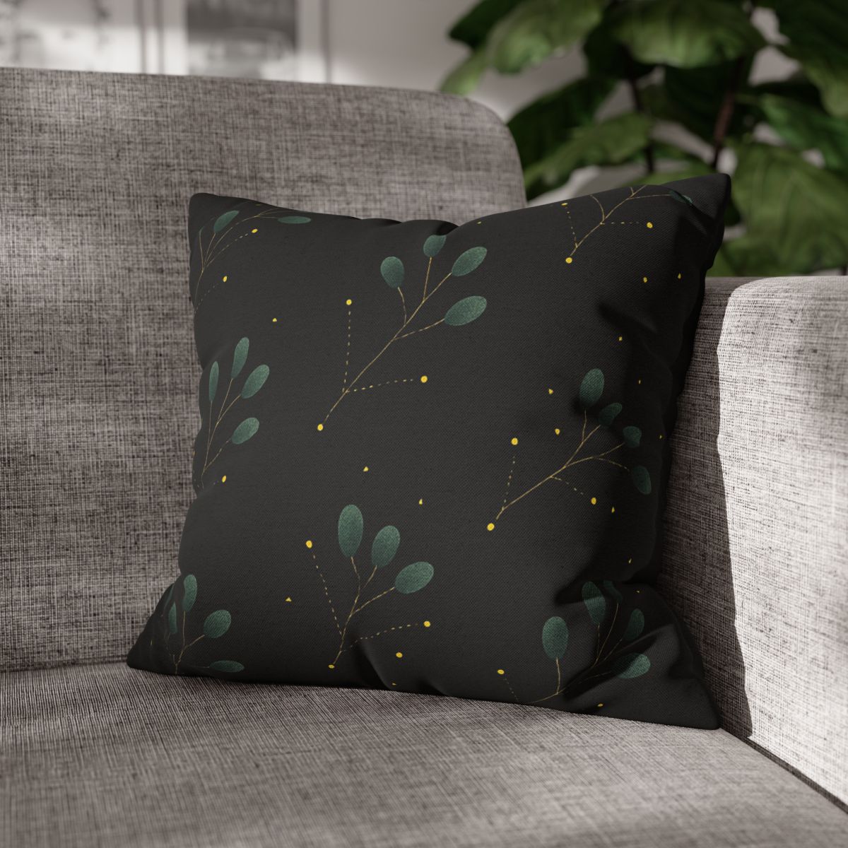 Seed Pod Constellation Cluster soft cotton pillow cases
