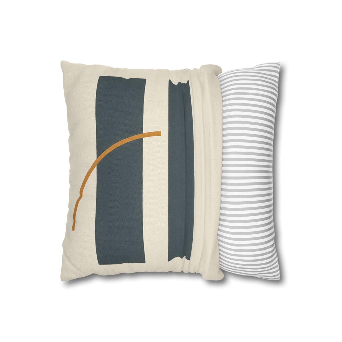Split Bar And Resting Arc designer print pillow cases