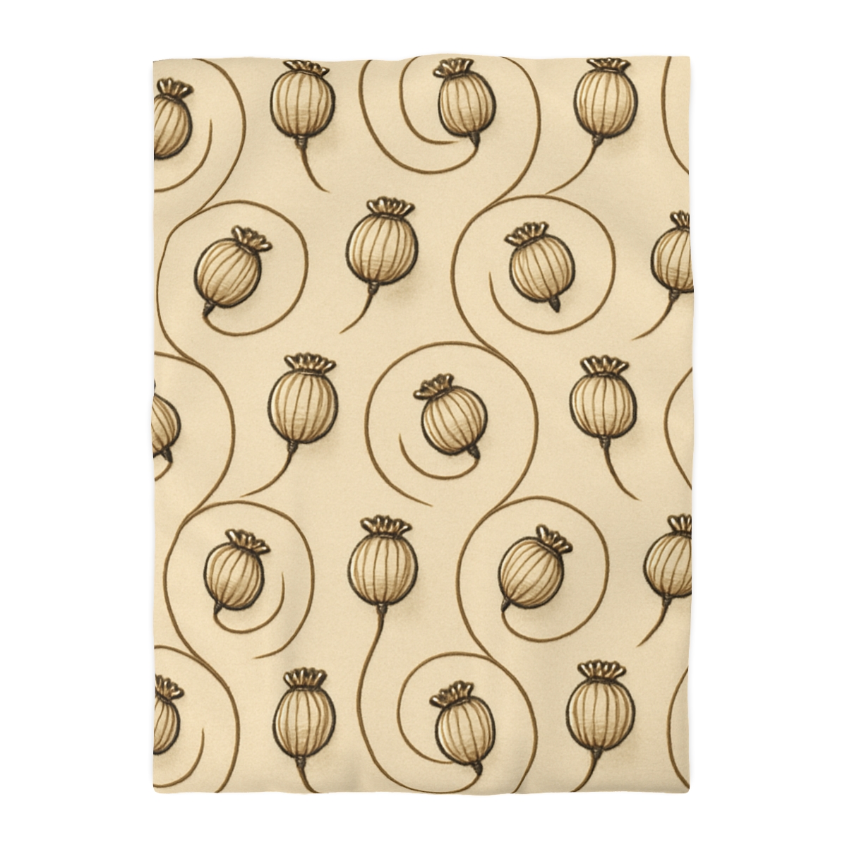 Seed Pod Spiral Ledger unique patterned duvets