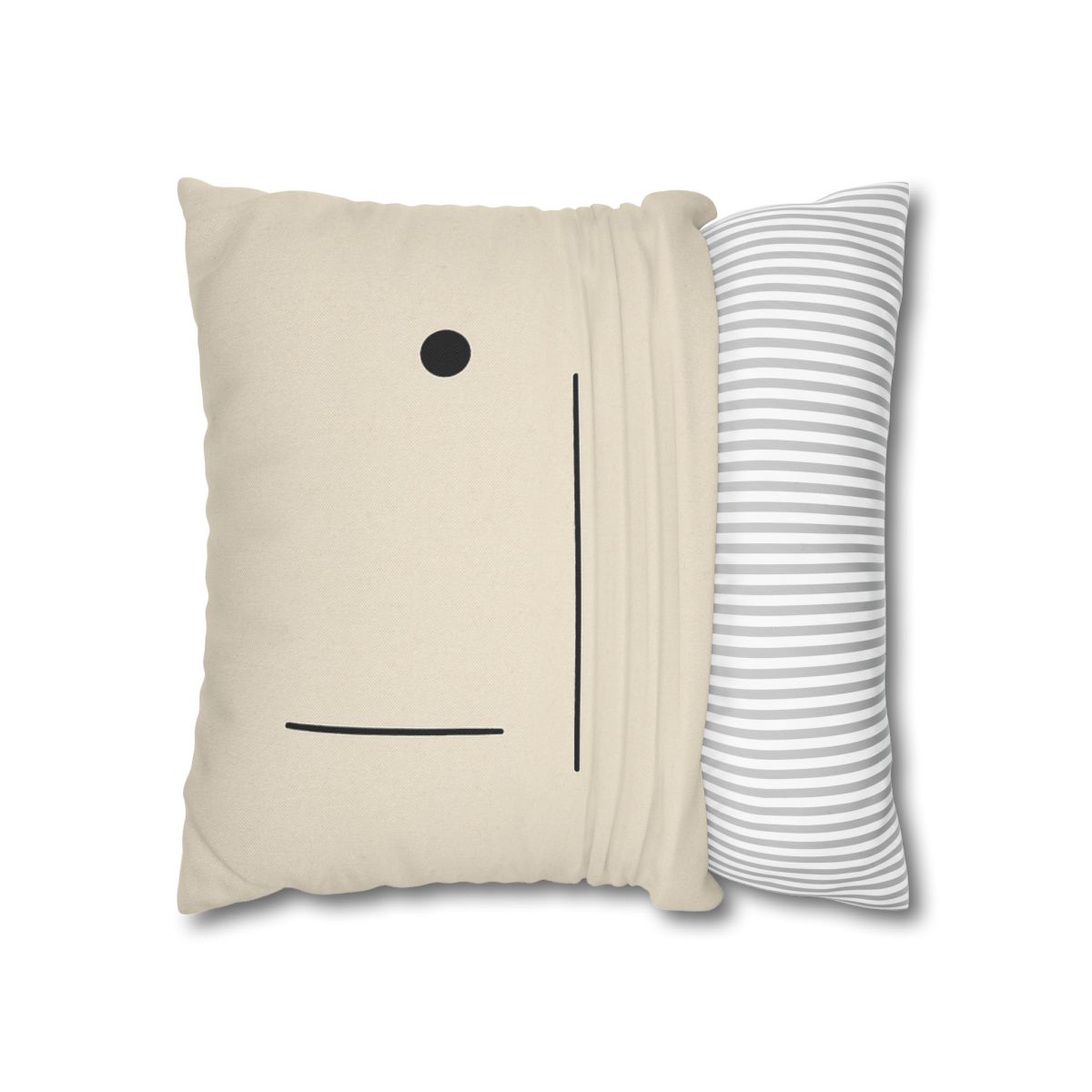 Triad Line And Dot Alignment trendy patterned pillow cases