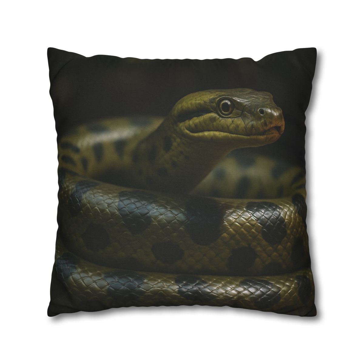Silent Coil Green Anaconda custom pillow cases