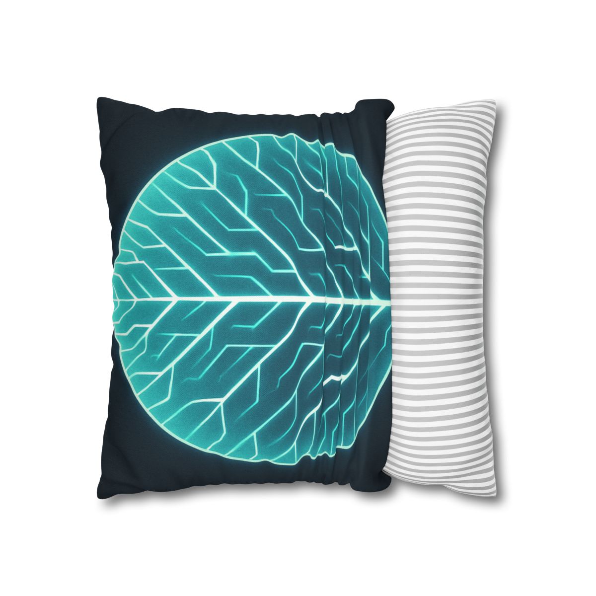 Galactic Leaf Vein Circuit comfortable bedding pillow covers