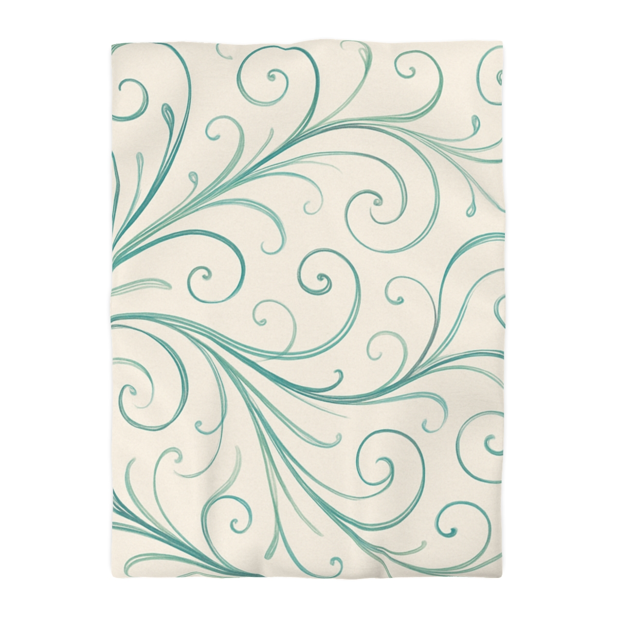 Tendril Wave Filigree personalized bedding duvets