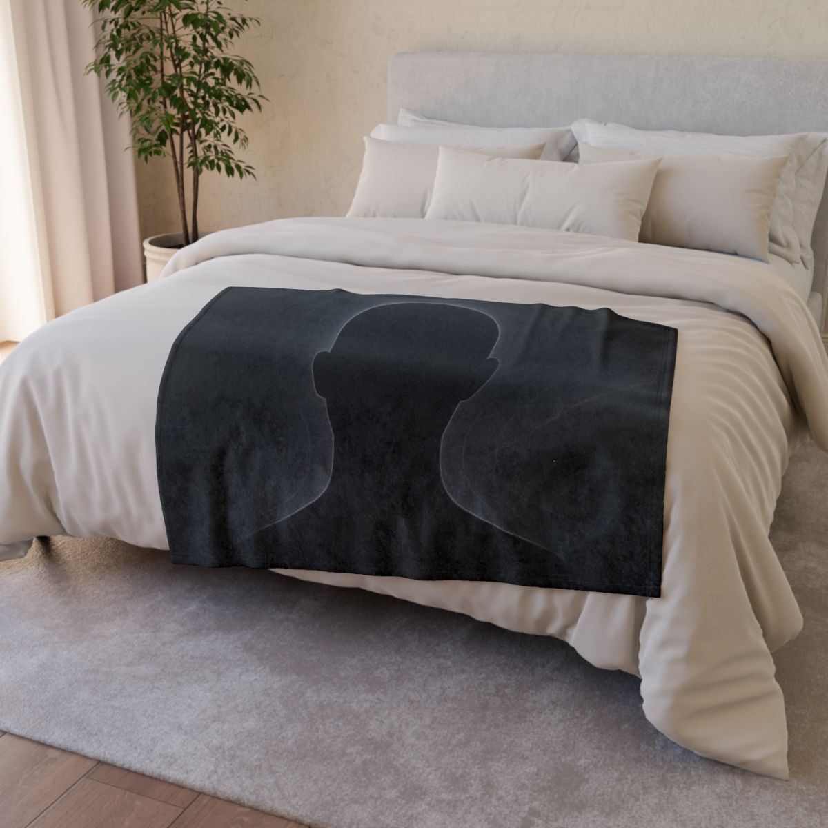 Void Echo Fringe stylish throw blankets