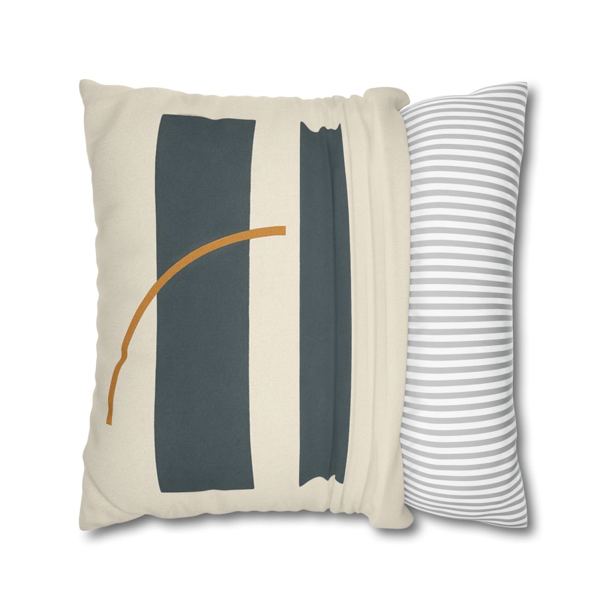 Split Bar And Resting Arc designer print pillow cases