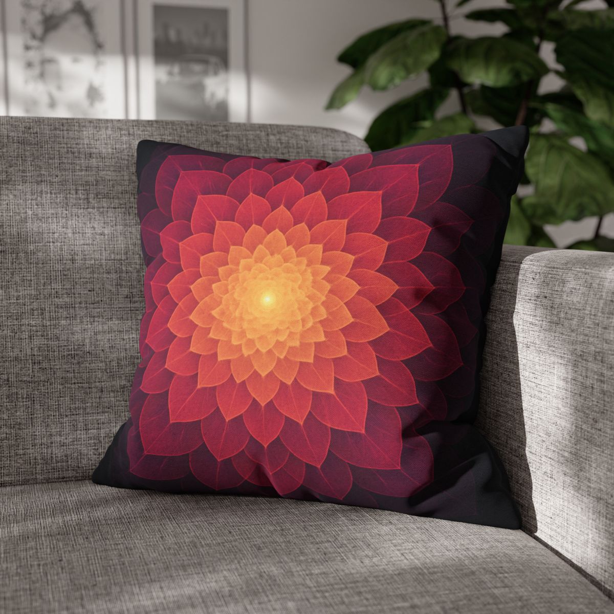 Petal Kaleidoscope Array unique gift pillow cases
